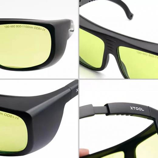 Защитные очки от лазеров xTool 190nm–460nm и 800nm–1100nm